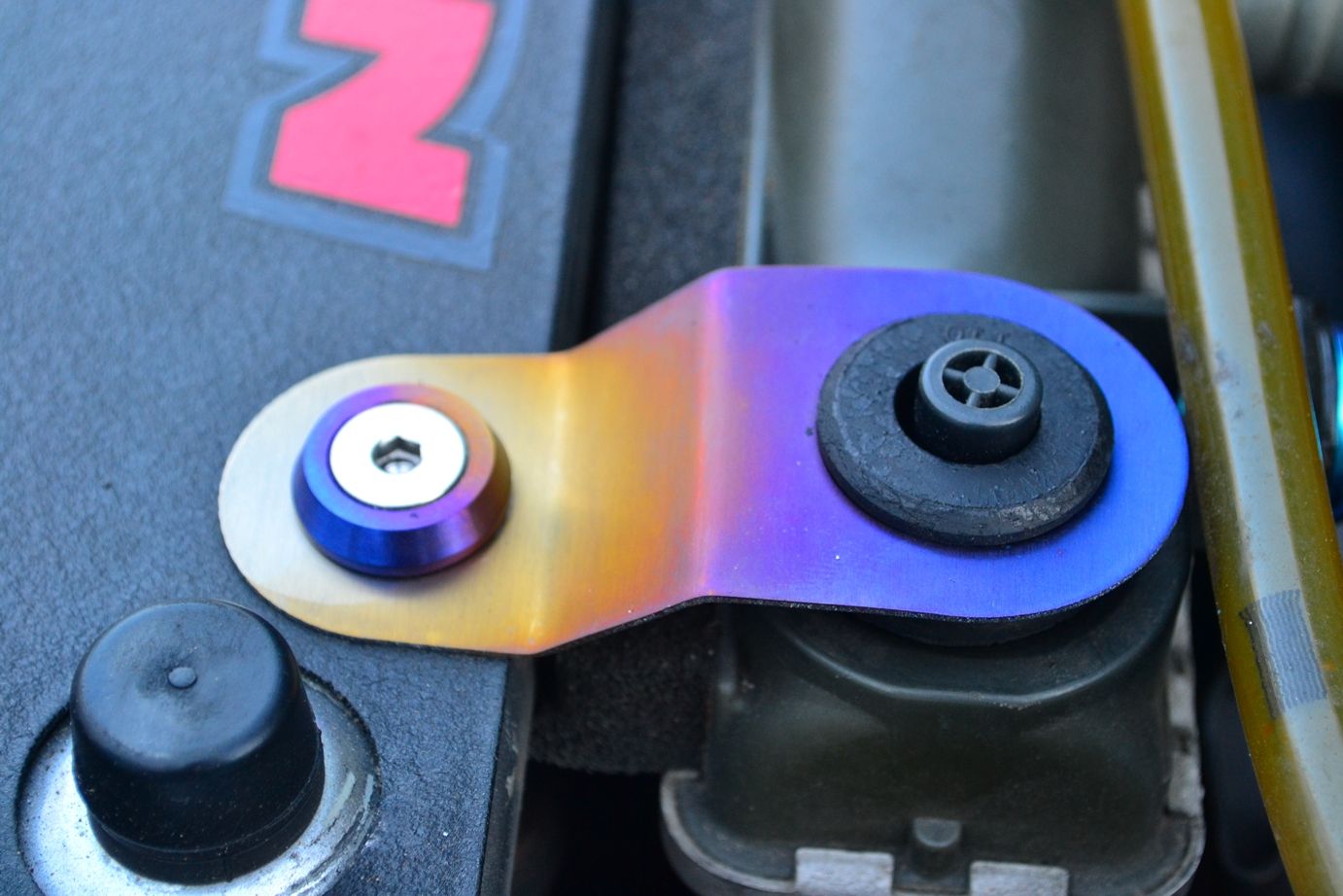 S2000 Burnt Titanium radiator stays! S2KI Honda S2000 Forums